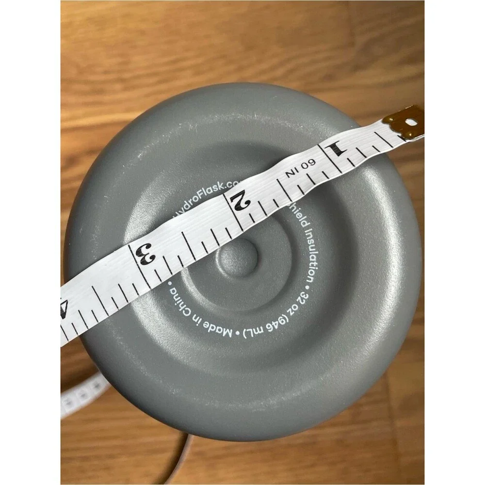 Hydro Flask 32oz Water Bottle Wide Mouth Flex Cap Insulated Stainless Stone Gray